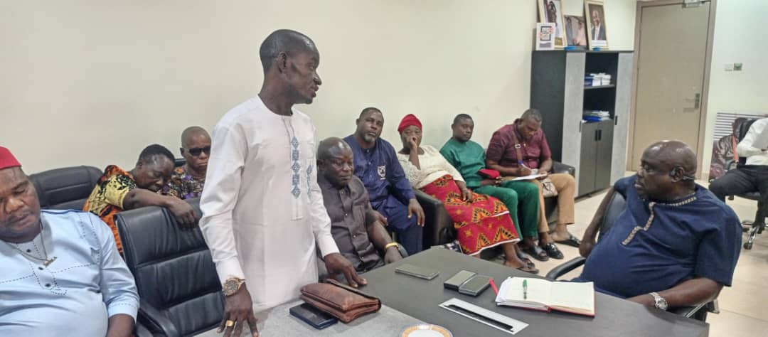 Introduction /familiarization of the newly elected state executive of national butchers union of Nigeria Delta State chapter, to the commissioner for agriculture and natural resources Delta state, hon, Ada Val 12th November 2024